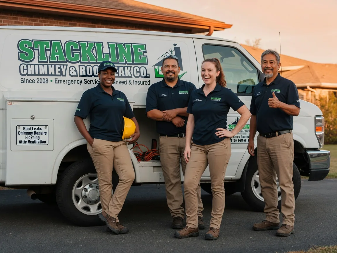 Chimney flashing repair company in Eagan, TN